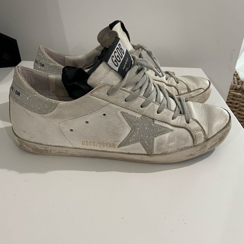 Golden Goose Superstar glitter